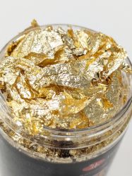 METAL FLAKES 3 gr. - GOLD