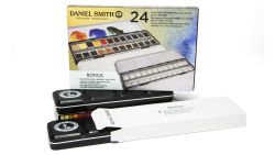 DANIEL SMITH Watercolor Half Pan Set of 24