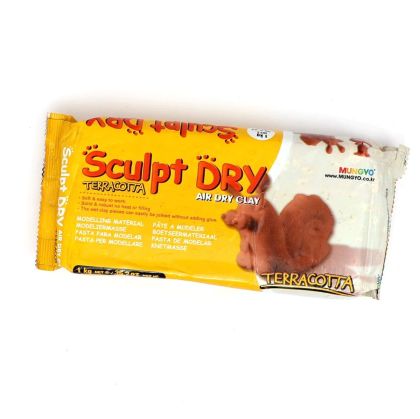 Air dry clay 1kg - Terracotta