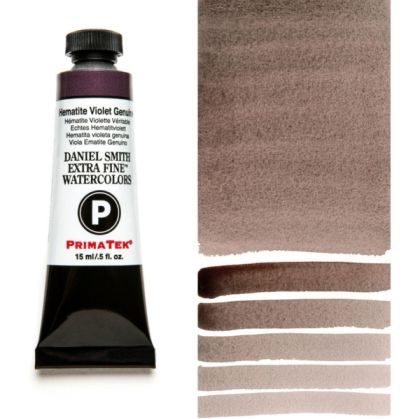 DANIEL SMITH PrimaTek Hematite Violet Gen. Watercolor 15 ml. - World`s finest artists` paints