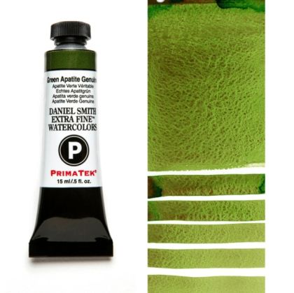 DANIEL SMITH PrimaTek Green Apatite Genuine Watercolor 15 ml. - World`s finest artists` paints