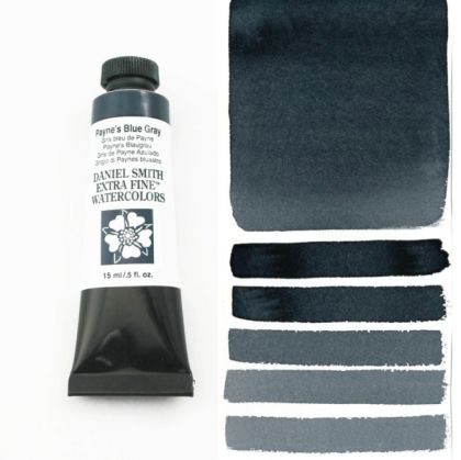 DANIEL SMITH Extra Fine™ Payne’s Blue Gray Watercolor 15 ml. - World`s finest artists` paints