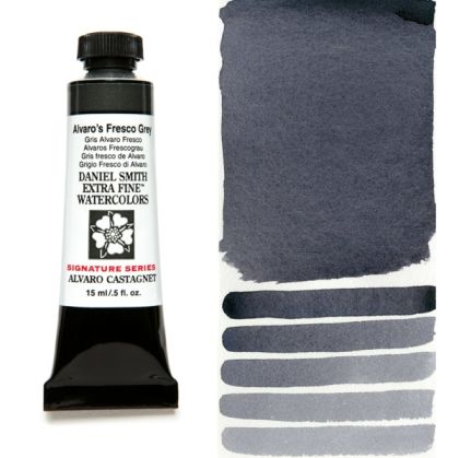 DANIEL SMITH Extra Fine™ Alvaro’s Fresco Grey Watercolor 15 ml. - World`s finest artists` paints