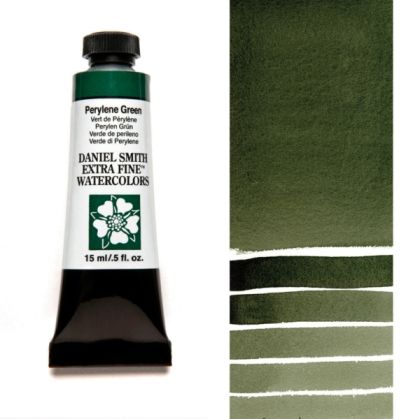 DANIEL SMITH Extra Fine™ Perylene Green Watercolor 15 ml. - World`s finest artists` paints