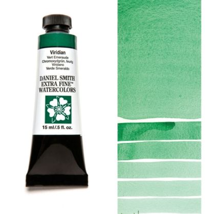 DANIEL SMITH Extra Fine™ Viridian Watercolor 15 ml. - World`s finest artists` paints