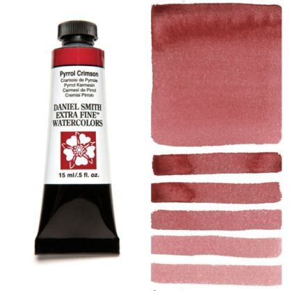 DANIEL SMITH Extra Fine™ Pyrrol Crimson Watercolor 15 ml. - World`s finest artists` paints