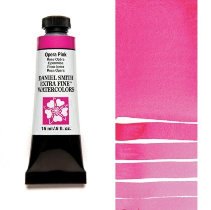 DANIEL SMITH Extra Fine™ Opera Pink Watercolor 15 ml. - World`s finest artists` paints