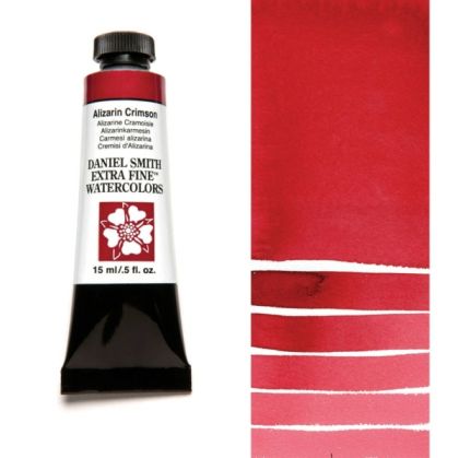 DANIEL SMITH Extra Fine™ Alizarin Crimson Watercolor 15 ml. - World`s finest artists` paints