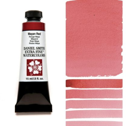 DANIEL SMITH Extra Fine™ Mayan Red Watercolor 15 ml. - World`s finest artists` paints