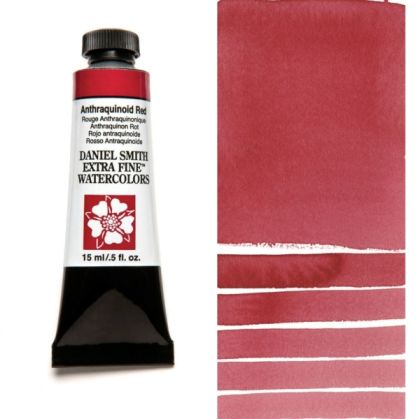 DANIEL SMITH Extra Fine™ Anthraquinoid Red Watercolor 15 ml. - World`s finest artists` paints