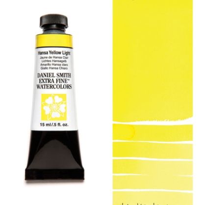 DANIEL SMITH Extra Fine™ Hansa Yellow Light Watercolor 15 ml. - World`s finest artists` paints