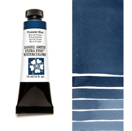 DANIEL SMITH Extra Fine™ Prussian Blue Watercolor 15 ml. - World`s finest artists` paints