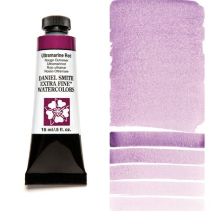 DANIEL SMITH Extra Fine™ Ultramarine Red Watercolor 15 ml. - World`s finest artists` paints