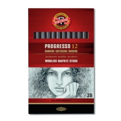 Woodless graphite PROGRESSO - 2B