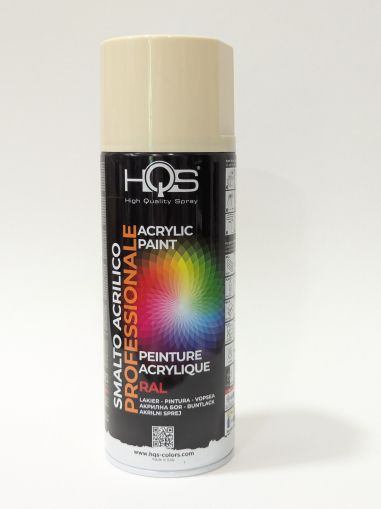 ACRYLIC UNIVERSAL SPRAY GLOSSY - LIGHT IVORY RAL1015