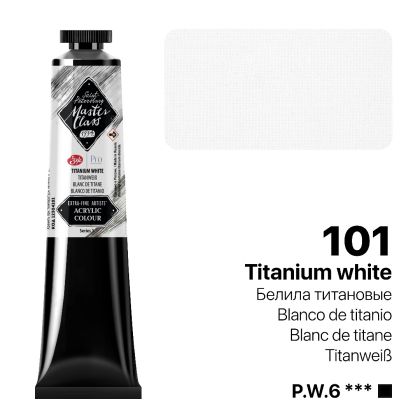 MASTER CLASS PRO ACRYLIC 46ml. - No.101 Titanium White