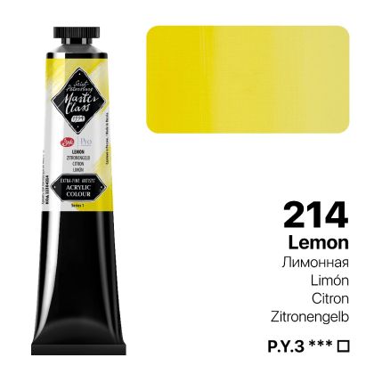 MASTER CLASS PRO ACRYLIC 46ml. - No.214 Lemon