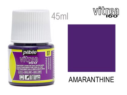 Glass paint - 07 AMARANTHINE, PEBEO Vitrea 160