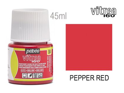 Glass paint - 04 PEPPER RED, PEBEO Vitrea 160