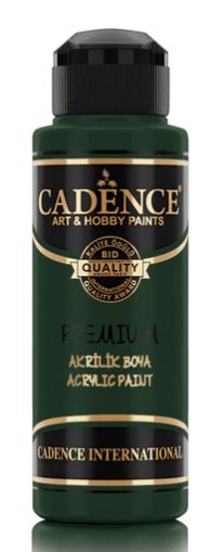 Premium Semi Matt Acrylic Paint CADENCE 120 ml - 9052 Dark Green