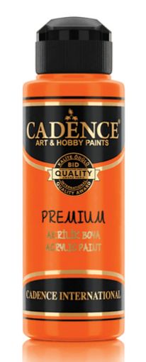 Premium Semi Matt Acrylic Paint CADENCE 120 ml - 9046 Orange