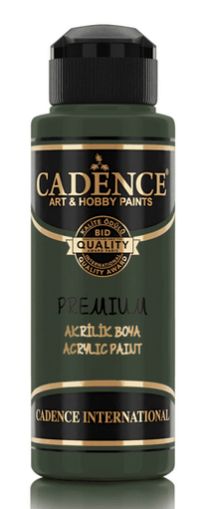 Акрилна боя CADENCE премиум полумат 120 мл. - 8018 Листо