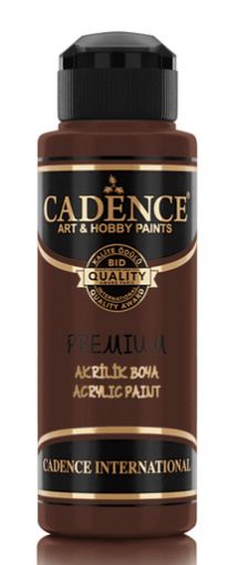 Premium Semi Matt Acrylic Paint CADENCE 120 ml - 7585 Chocolate