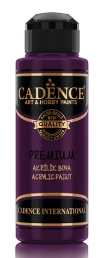 Premium Semi Matt Acrylic Paint CADENCE 120 ml - 7022 Aubergine