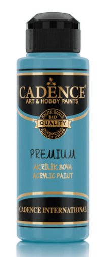 Акрилна боя CADENCE премиум полумат 120 мл. - 2065 Лазурна синя