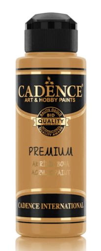 Акрилна боя CADENCE премиум полумат 120 мл. - 1750 Оксидно жълто