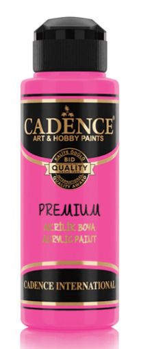 Premium Semi Matt Acrylic Paint CADENCE 120 ml - 9991 Fluorescent rose