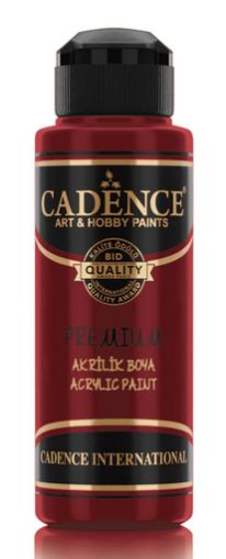 Premium Semi Matt Acrylic Paint CADENCE 120 ml - 0011 Blood red