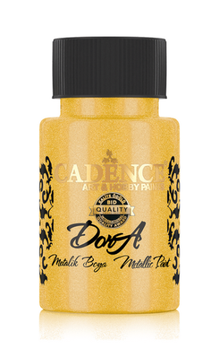 Металик акрил CADENCE 50 мл. - 121 BRILLIANT GOLD