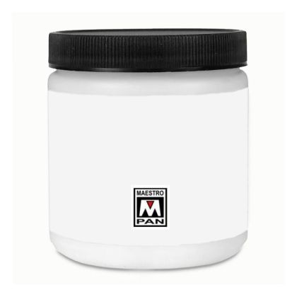 Acrylic paint Maestro Pan 200 ml. - Zinc White 104