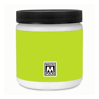 Acrylic paint Maestro Pan 200ml. - Yellow green 120