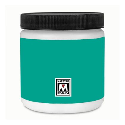 Acrylic paint Maestro Pan 200ml. - Emerald green 264