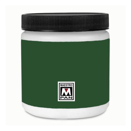 Acrylic paint Maestro Pan 200ml. - Chrome oxide green 255