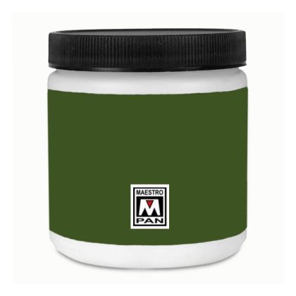 Acrylic paint Maestro Pan 200ml. - Green earth light 213