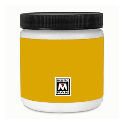 Acrylic paint Maestro Pan 200ml. - Yellow ochre 130