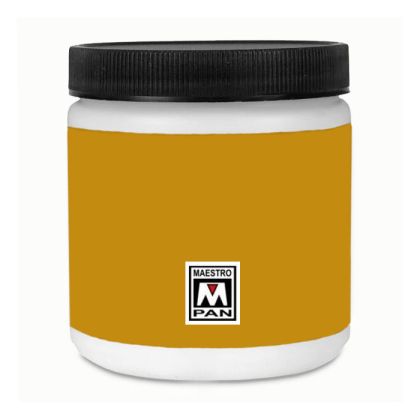 Acrylic paint Maestro Pan 200ml. - Transparent golden yellow 132