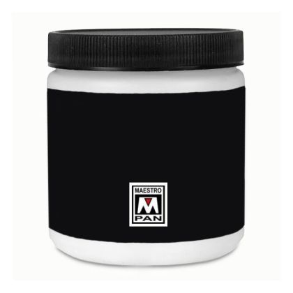 Acrylic paint Maestro Pan 200ml. - Oxide black 282