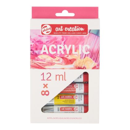 Acrylic Colour ART CREATION Set 8 x 12 ml