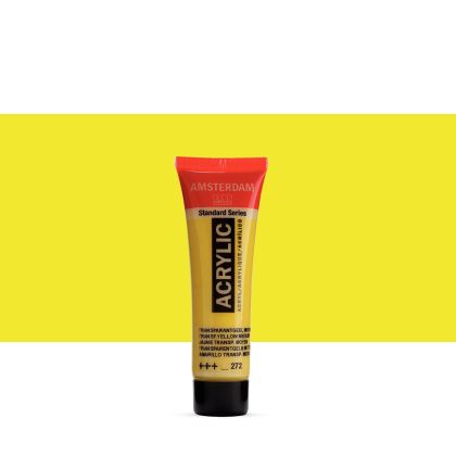 Acrylic color AMSTERDAM Standard 120 ml - Transparent yellow green 272