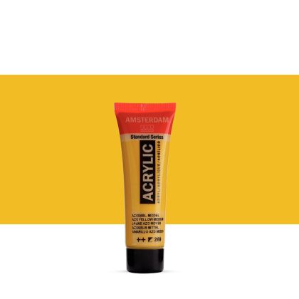 Acrylic color AMSTERDAM Standard 120 ml - Azo yellow medium 269