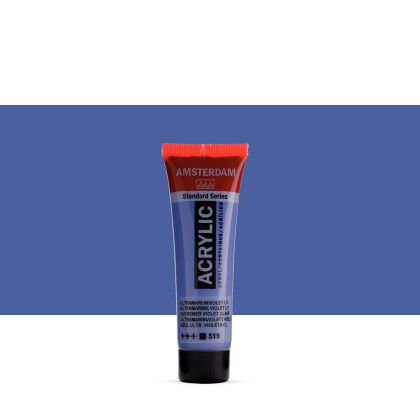 Acrylic color AMSTERDAM Standard 120 ml - Ultramarine violet light 519