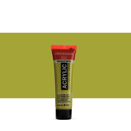 Acrylic color AMSTERDAM Standard 120 ml - Olive green light 621