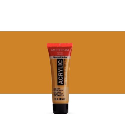 Acrylic color AMSTERDAM Standard 120 ml - Yellow ochre 227