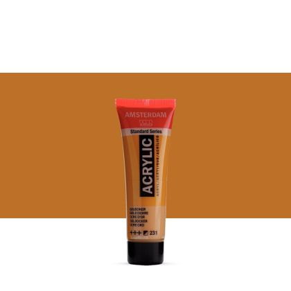 Acrylic color AMSTERDAM Standard 120 ml - Gold ochre 231