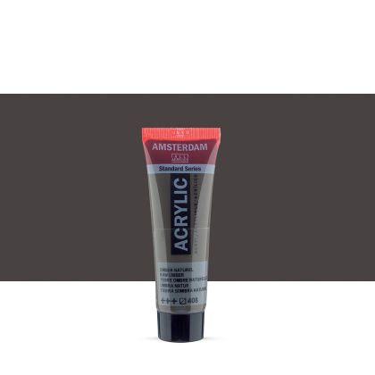 Acrylic color AMSTERDAM Standard 120 ml - Raw umber 408