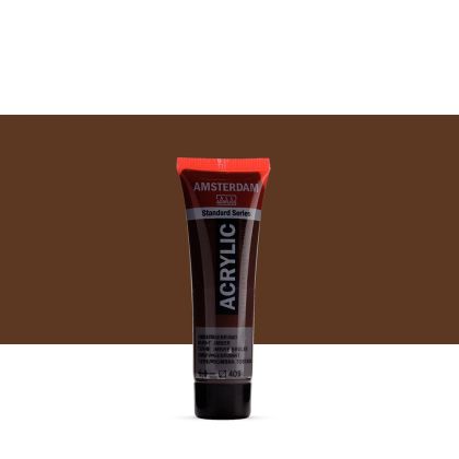 Acrylic color AMSTERDAM Standard 120 ml - Burnt umber 409